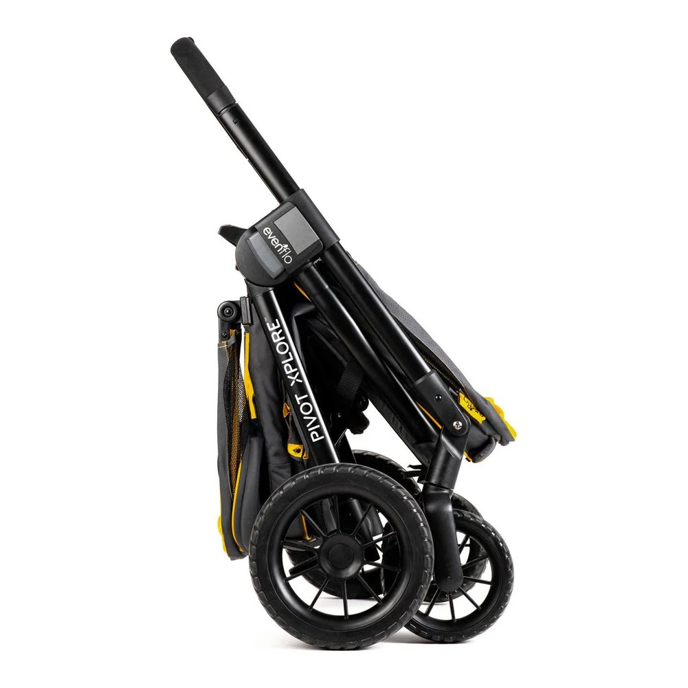 Evenflo Pivot Xplore All-Terrain Stroller Wagon - Adventurer Gray - Image 8