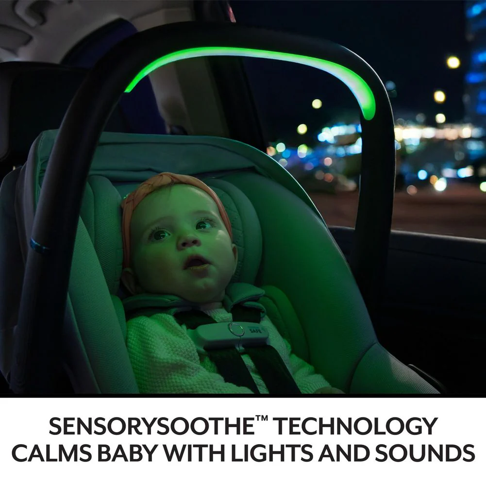 Evenflo Revolve180 LiteMax NXT Rotational Infant Car Seat wth SensorySoothe - Quartz - Image 8