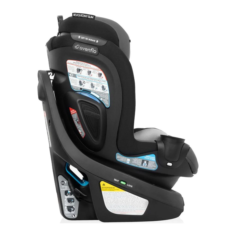 Evenflo Revolve360 Slim 2-in-1 Rotational Car Seat - Canton - Image 3