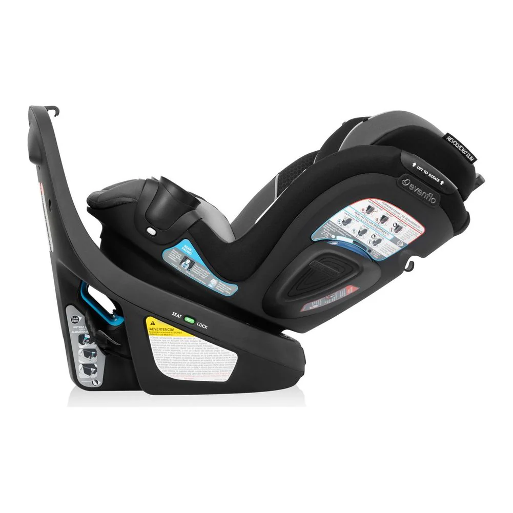 Evenflo Revolve360 Slim 2-in-1 Rotational Car Seat - Canton - Image 4
