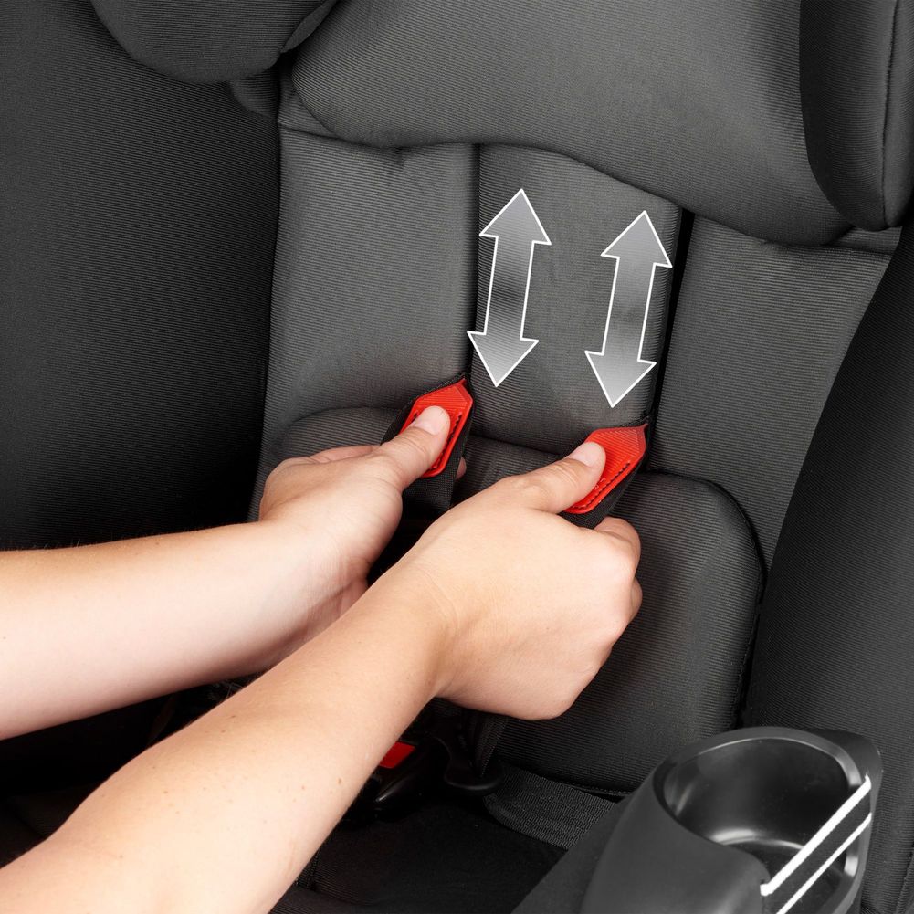 Evenflo Symphony Sport All-in-One Convertible Car Seat - Charcoal Shadow - Image 6
