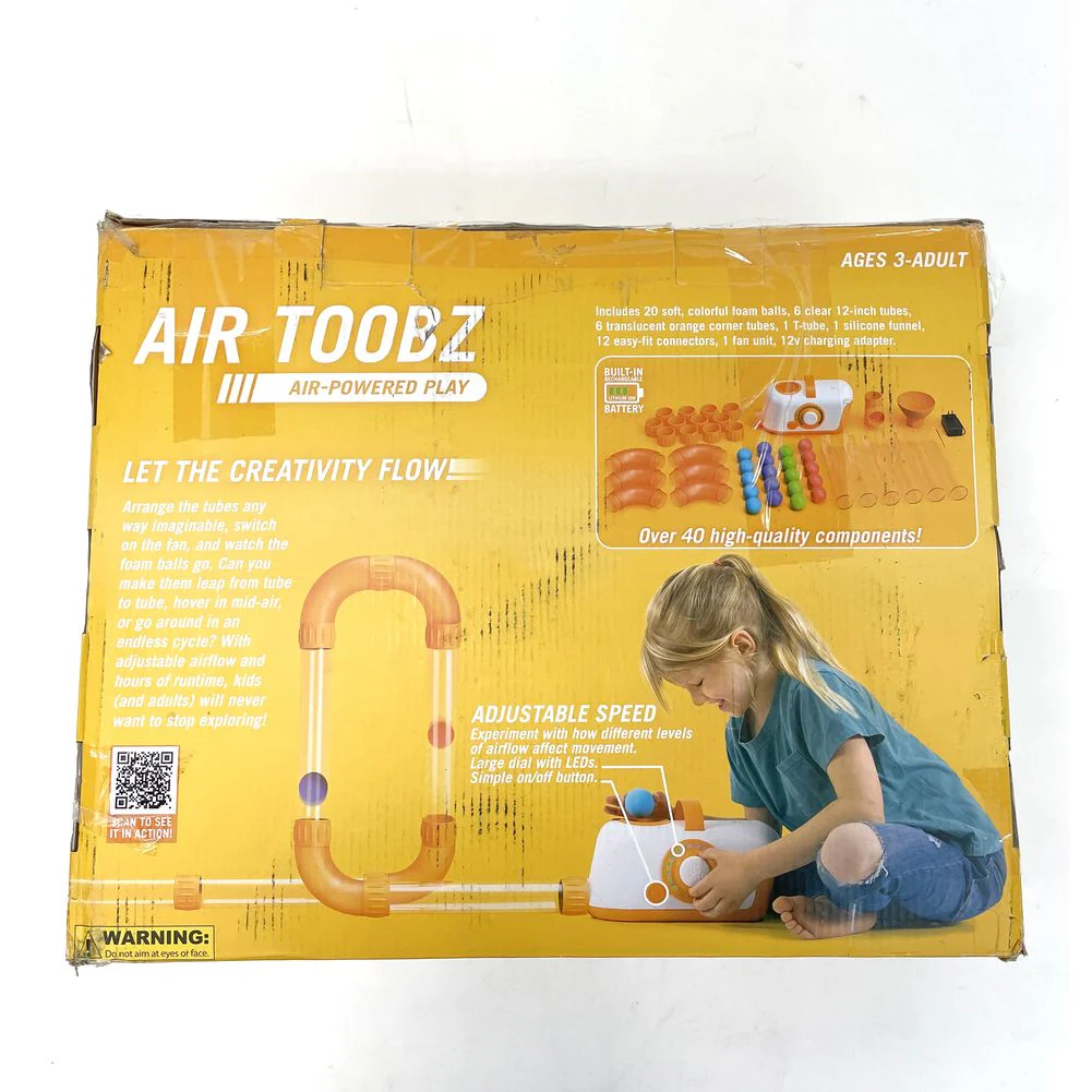 Fat Brain Toys Air Toobz Air-Powered Toy (Open Box) - Image 3