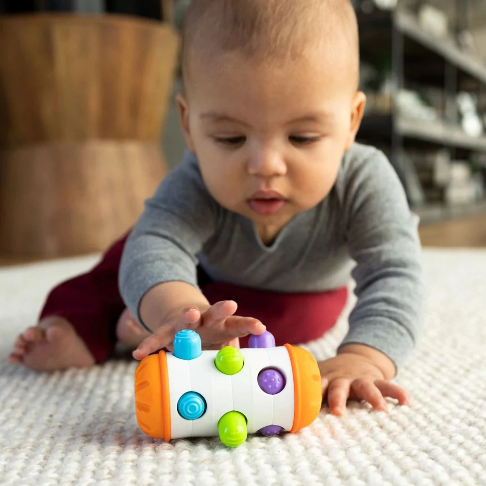 Fat Brain Toys Rolio Sensory Infant Toy - Image 3