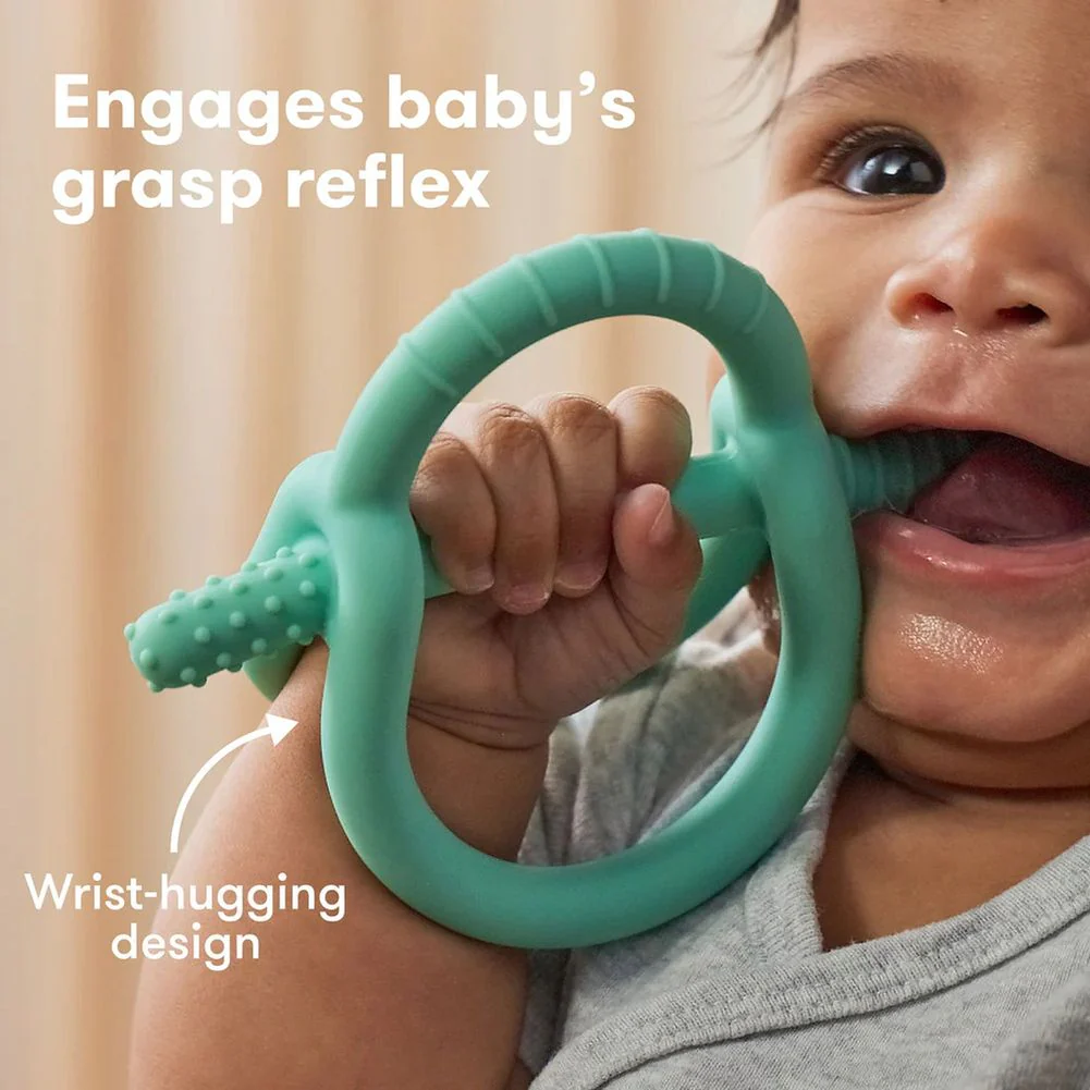 Frida Baby Get-A-Grip Teether - Teal - Image 4