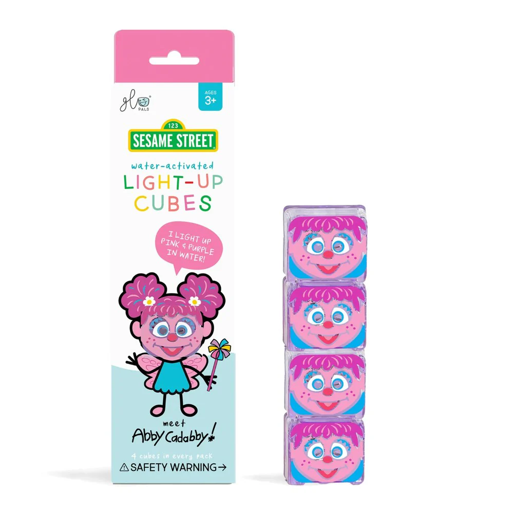 Glo Pals NEW! 4-Pack Replacement Sesame Street Light-Up Cubes - Image 5