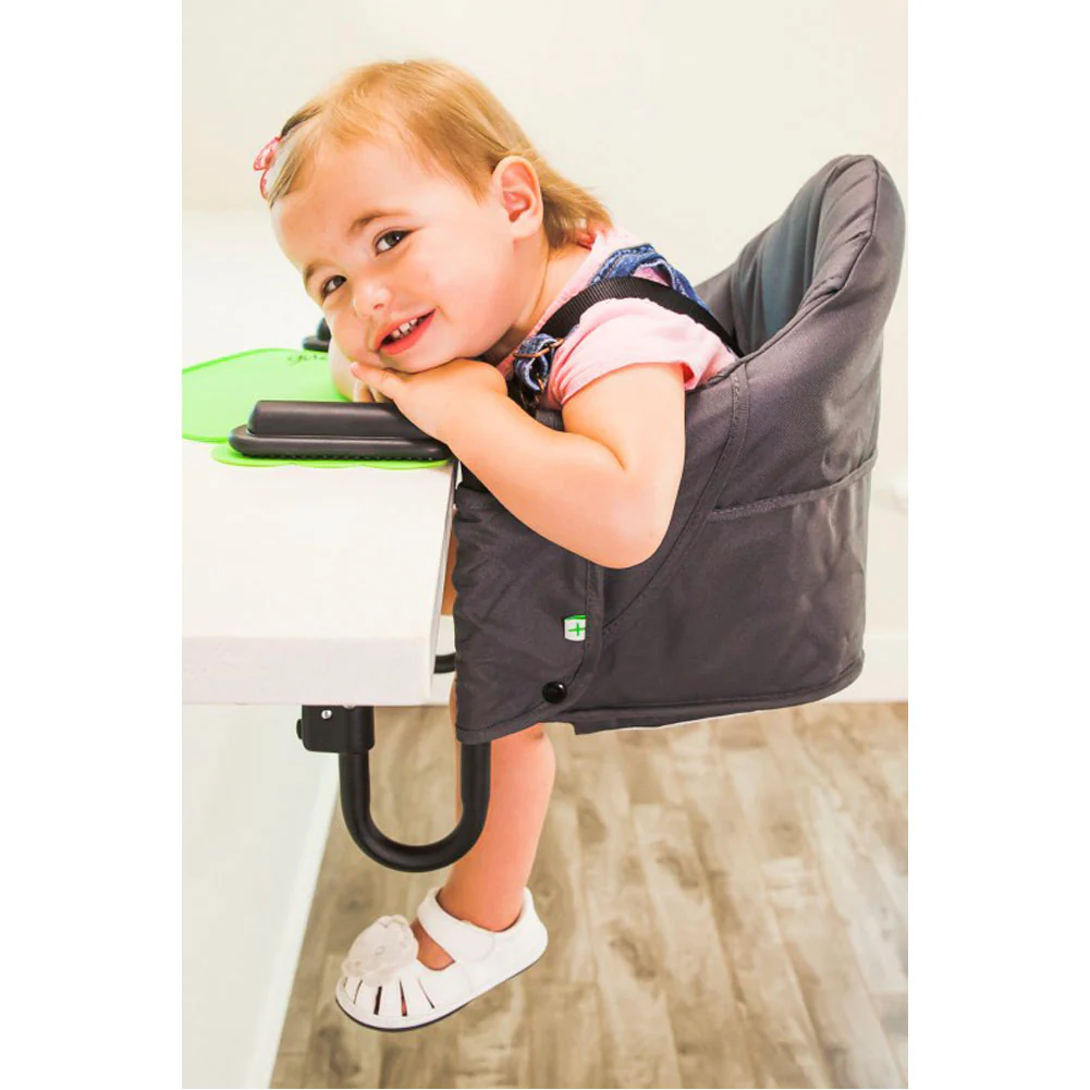 Guzzie + Guss Perch Hanging High Chair Gold Rose Edition - Copper Blue - Image 4