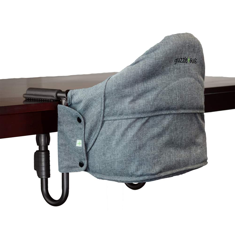 Guzzie + Guss Perch Hanging High Chair - Salt + Pepper - Image 3