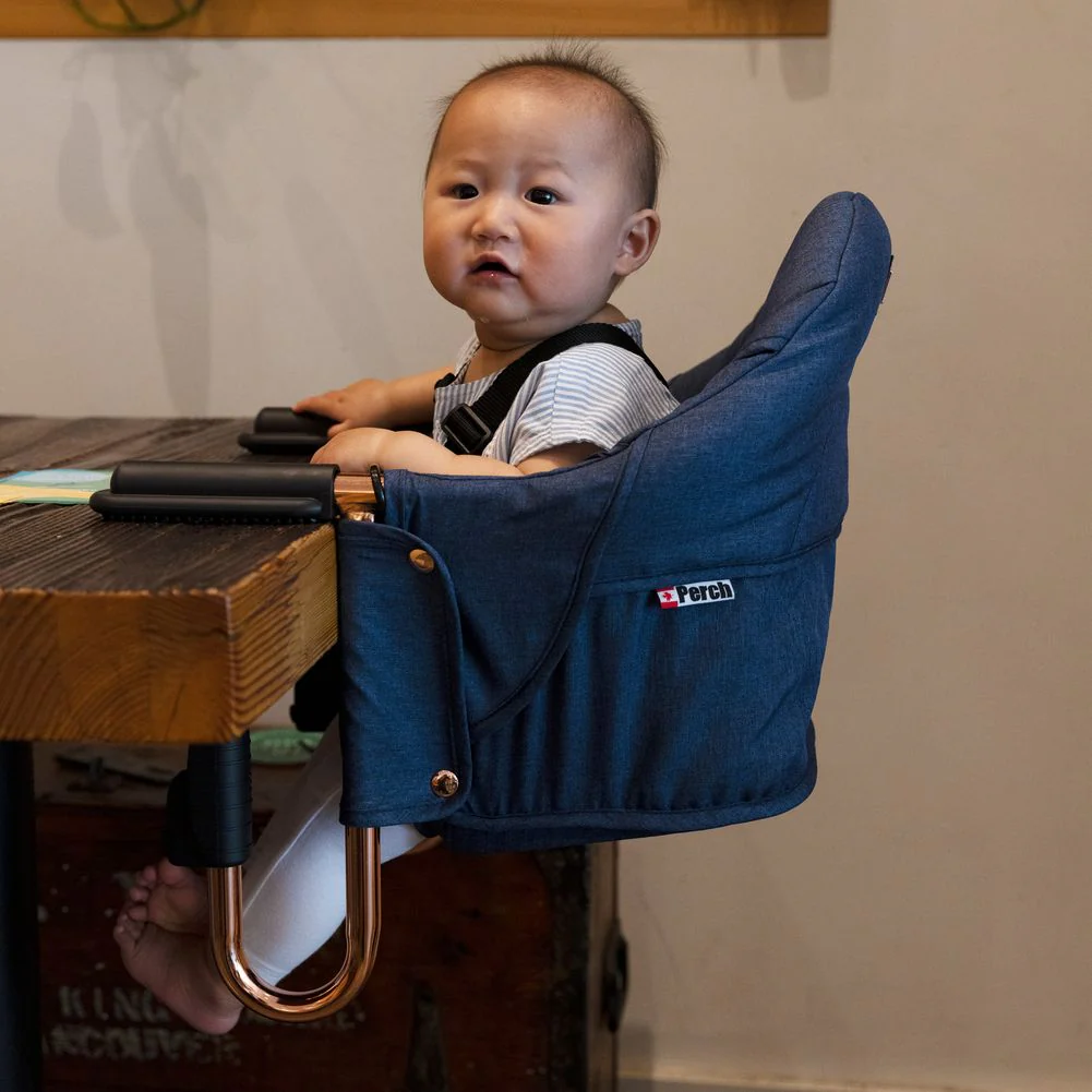 Guzzie + Guss Perch Hanging High Chair - Tropical Green - Image 5