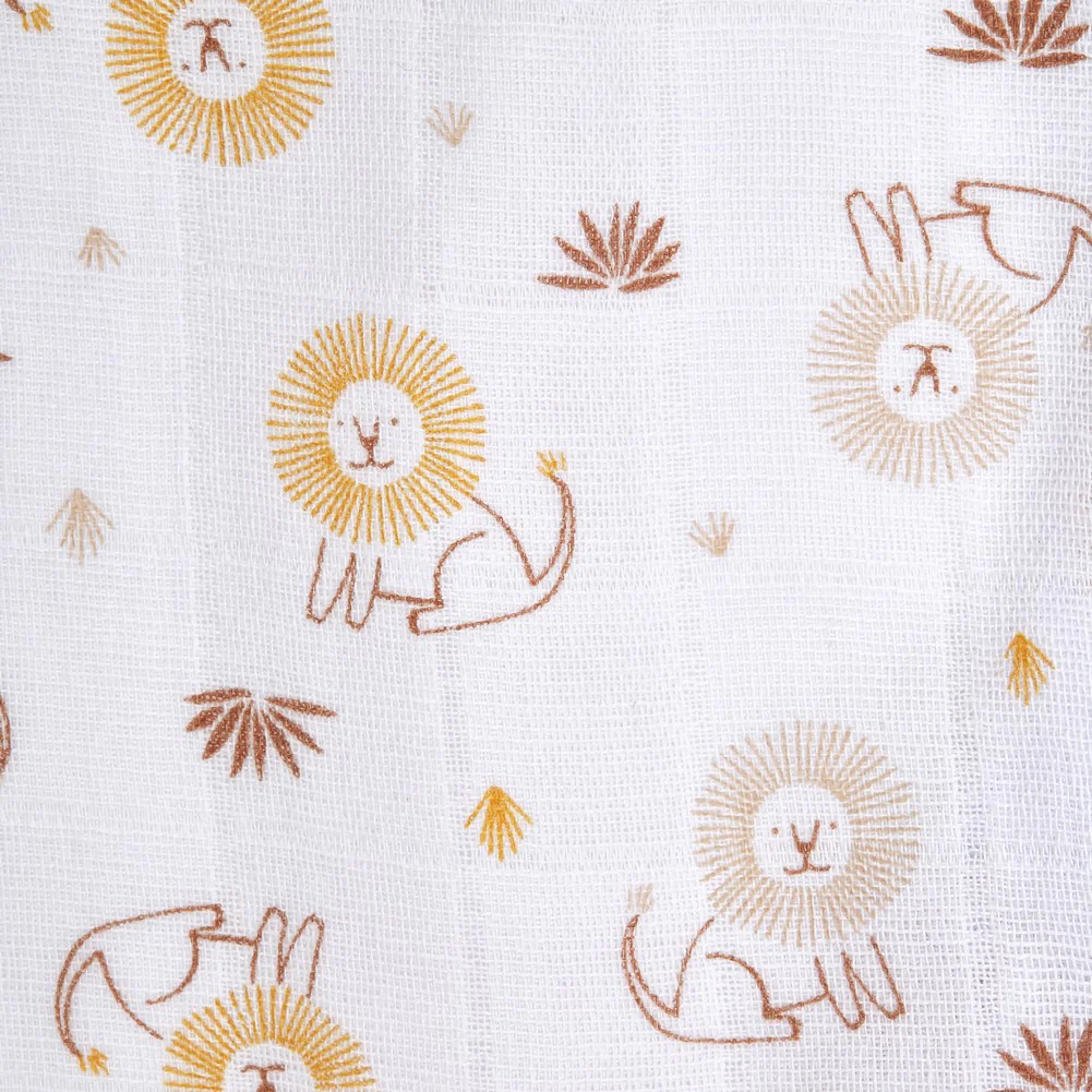 Halo Cotton Sleepsack Swaddle 1.5ToG - Lions (Newborn, 6-12 lbs) - Image 3