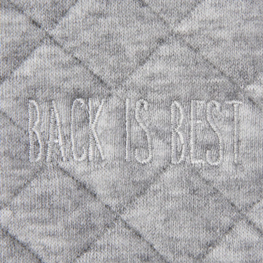 HALO Cottone SleepSack Easy Transition - Quilted Grey Heather (Medium, 19-24 lbs) - Image 2