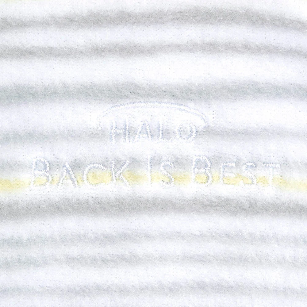 Halo Micro Fleece Sleepsack Wearable Blanket 1.0ToG - Multi Stripe Gray (Medium, 16-24 lbs) - Image 3