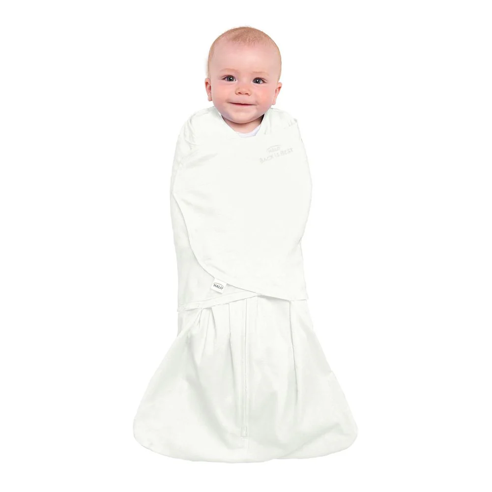 HALO SleepSack Swaddle 1.5 ToG - Cream (Newborn, 6-12 lbs) - Image 3