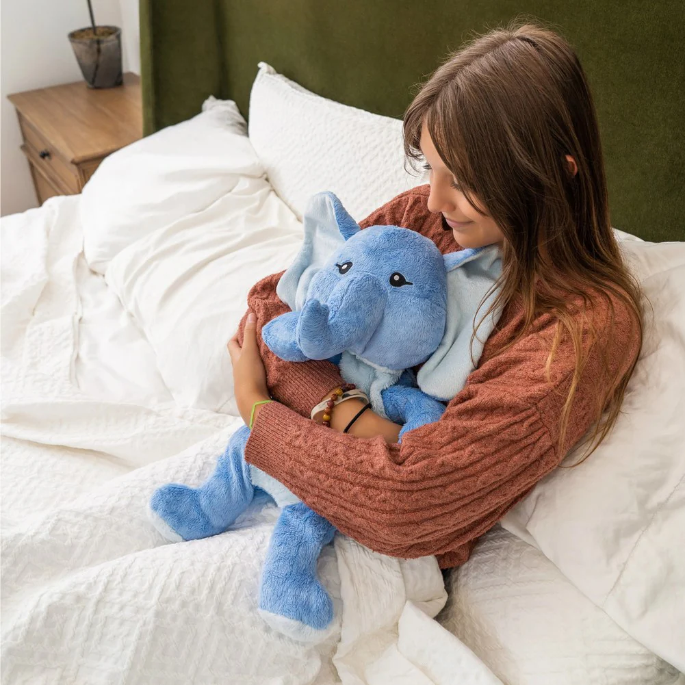 Hugimals Weighted Plush Toy - Emory the Elephant - Image 7