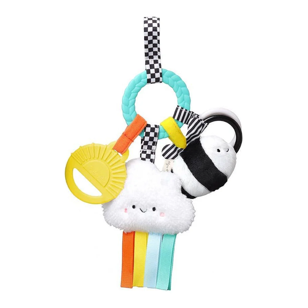 Itzy Ritzy Bitzy Busy Ring Teething Activity Toy - Image 2