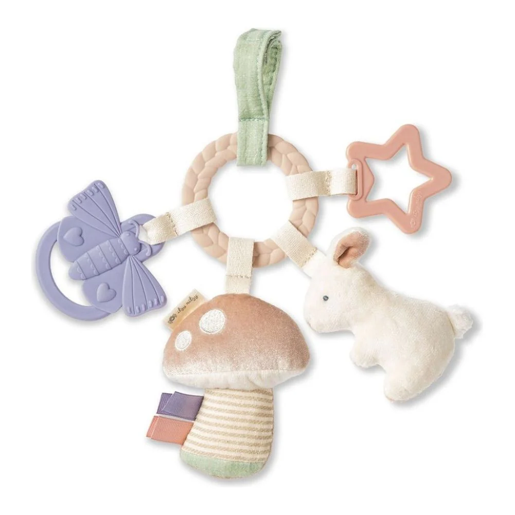 Itzy Ritzy Bitzy Busy Ring Teething Activity Toy - Image 3