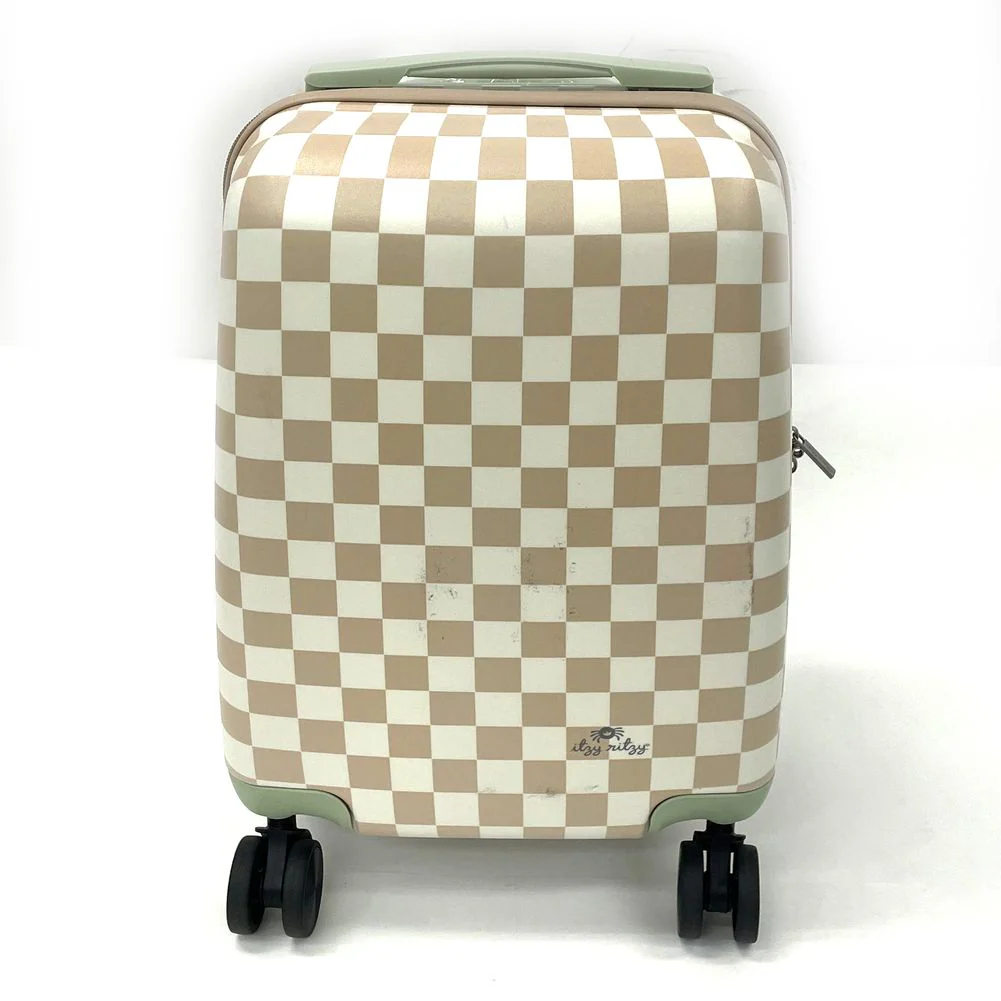 Itzy Ritzy Itzy Explorer Toddler Suitcase - Check Yes (Open Box) - Image 2