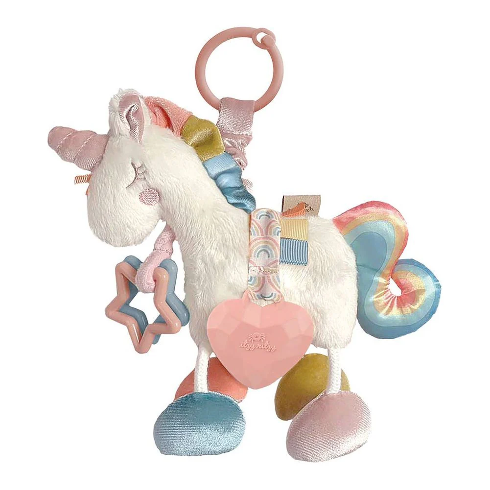Itzy Ritzy Itzy Friends Link & Love Teething Activity Plush Toy - Image 5