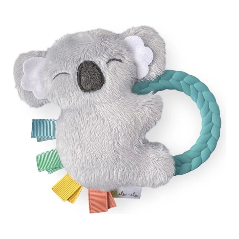 Itzy Ritzy Ritzy Rattle Pal Plush Rattle and Teether Toy - Image 5