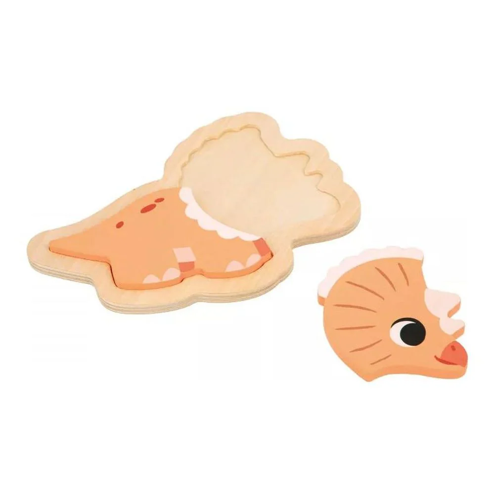 Janod 4 Progressive Wooden Puzzles- Dinos - Image 3