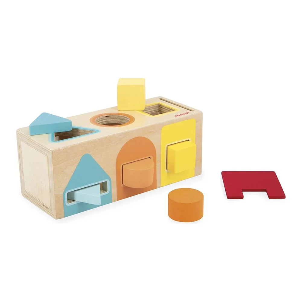 Janod Geometric Shape Box Activity Toy - Image 5