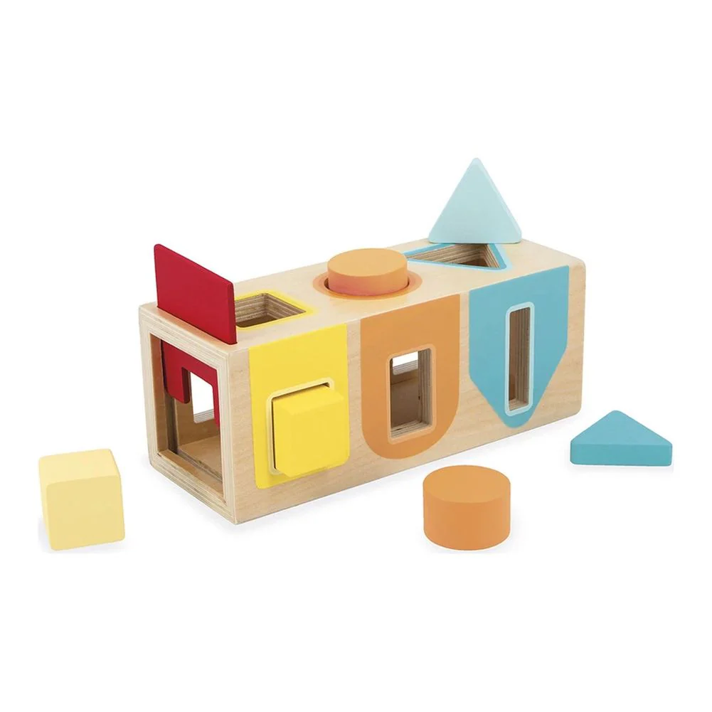 Janod Geometric Shape Box Activity Toy - Image 6