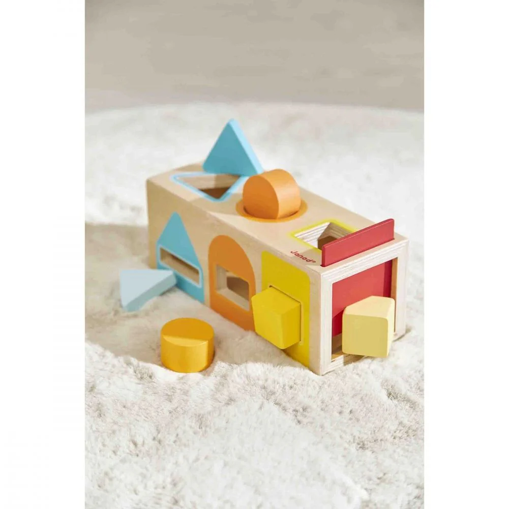 Janod Geometric Shape Box Activity Toy - Image 7