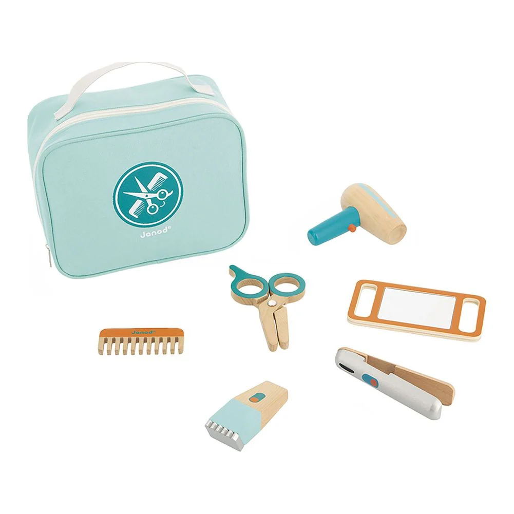 Janod Hairdresser Wooden Toy Set