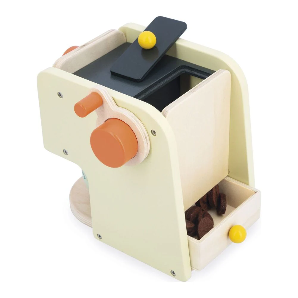 Janod Mamie Soleil Coffee Maker Wooden Toy Set - Image 4