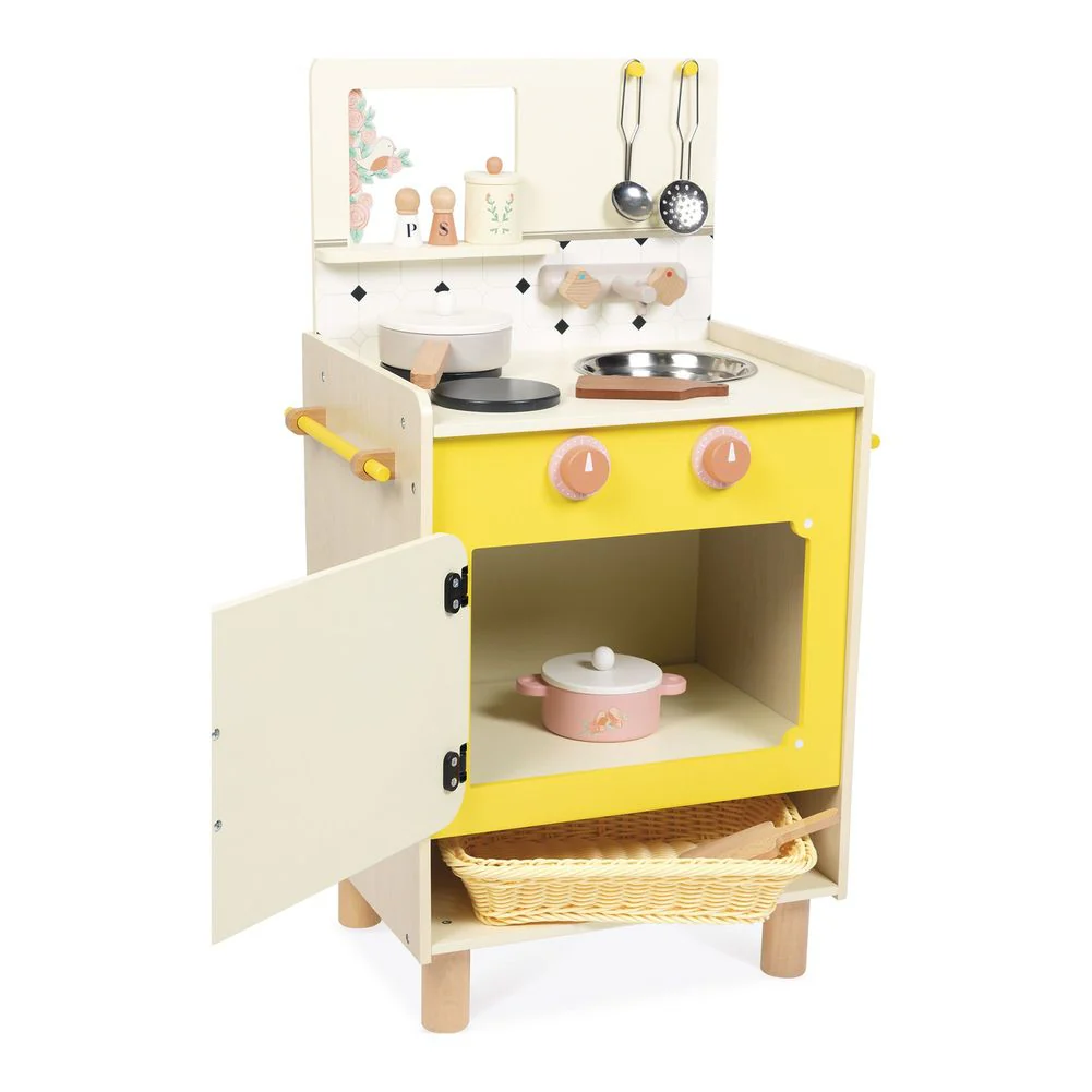 Janod Mamie Soleil Kitchen Wooden Toy Set - Image 2