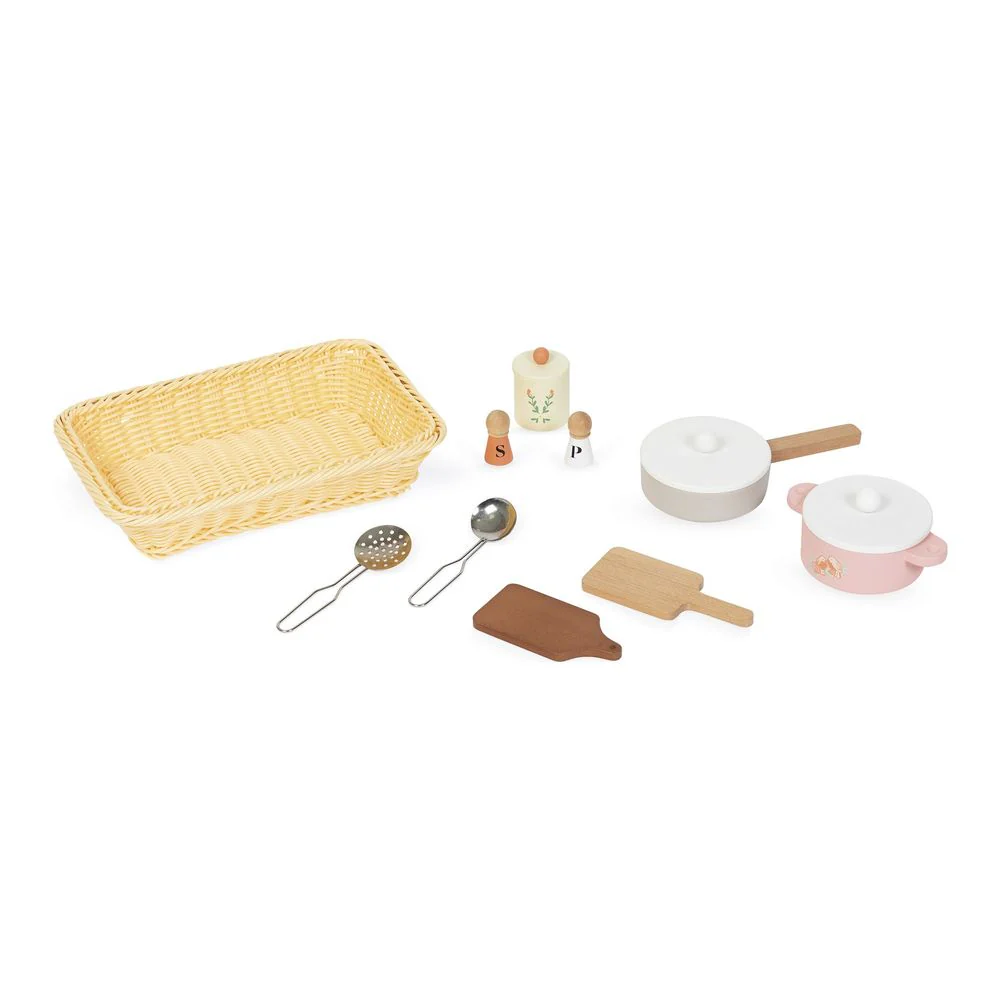 Janod Mamie Soleil Kitchen Wooden Toy Set - Image 4