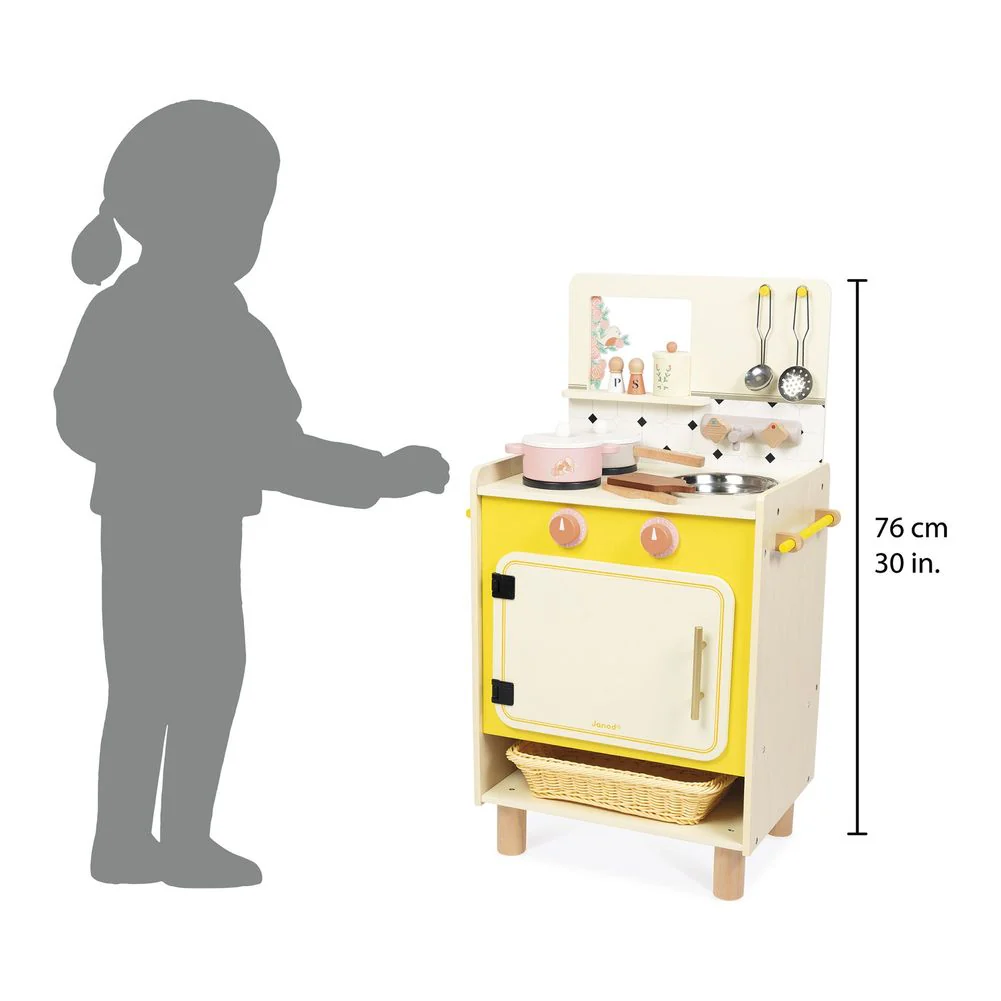 Janod Mamie Soleil Kitchen Wooden Toy Set - Image 5