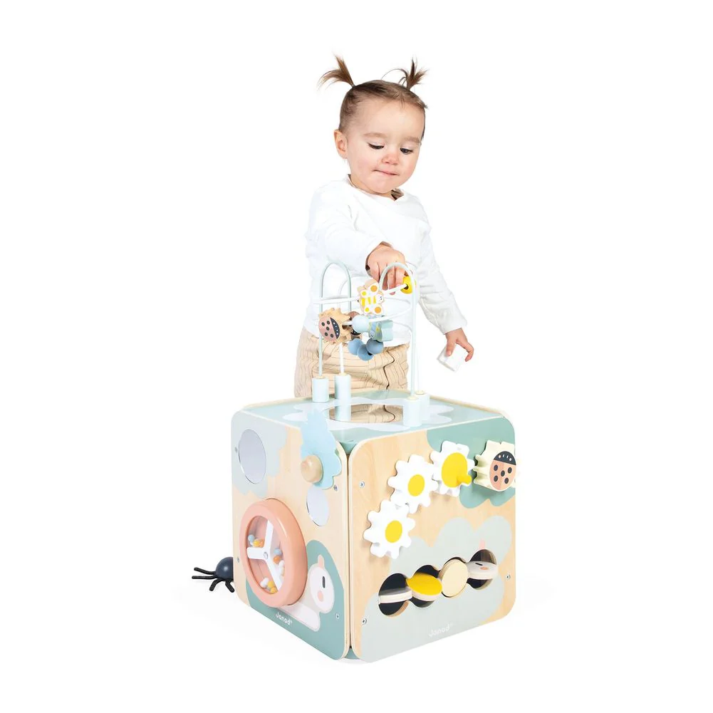 Janod Multi-Activity Maxi Cube - Sweet Cocoon - Image 11