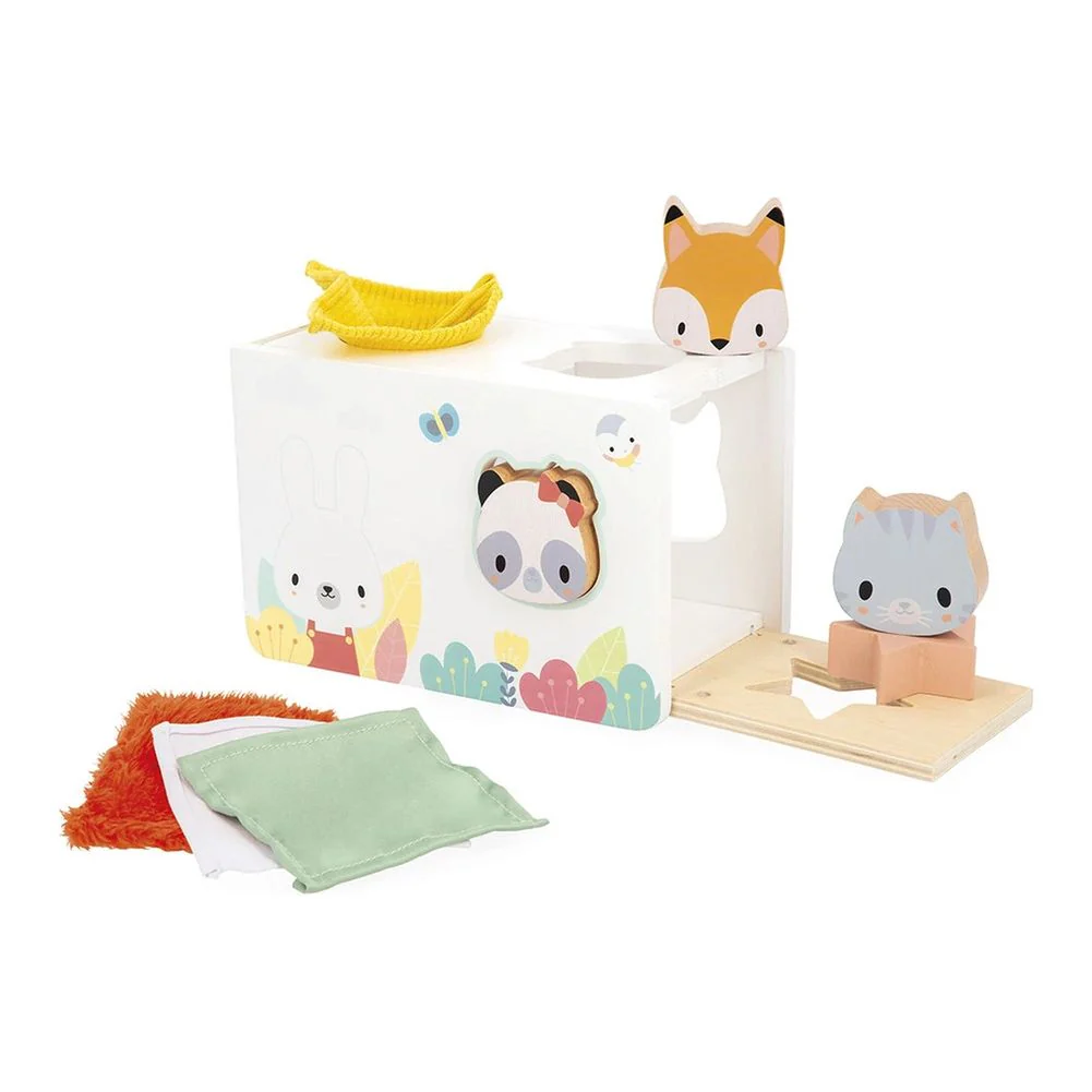 Janod Pure Tissue Box Sensory Toy - Image 2