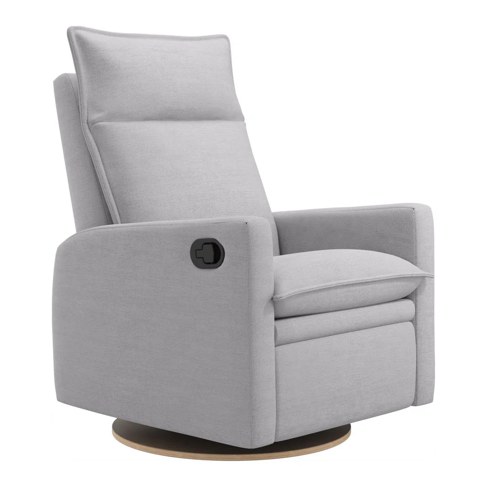 Jaymar ARYA Upholstered Swivel Glider & Recliner with Footrest - Image 11