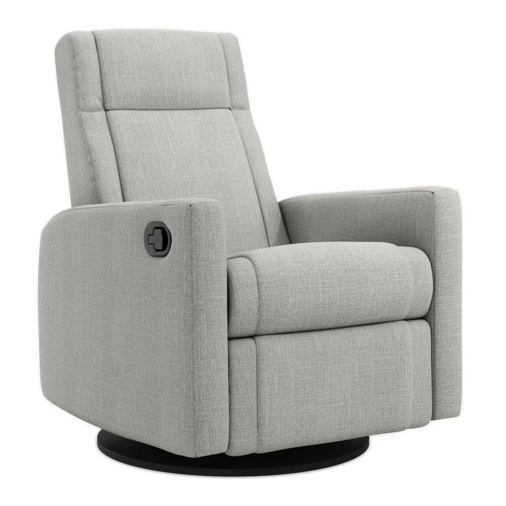 Jaymar NELLY Upholstered Swivel Glider & Recliner with Footrest - Image 10