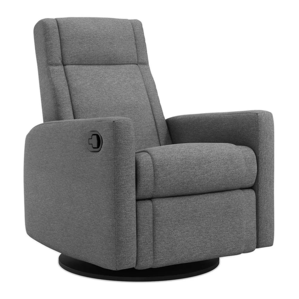 Jaymar NELLY Upholstered Swivel Glider & Recliner with Footrest - Image 11