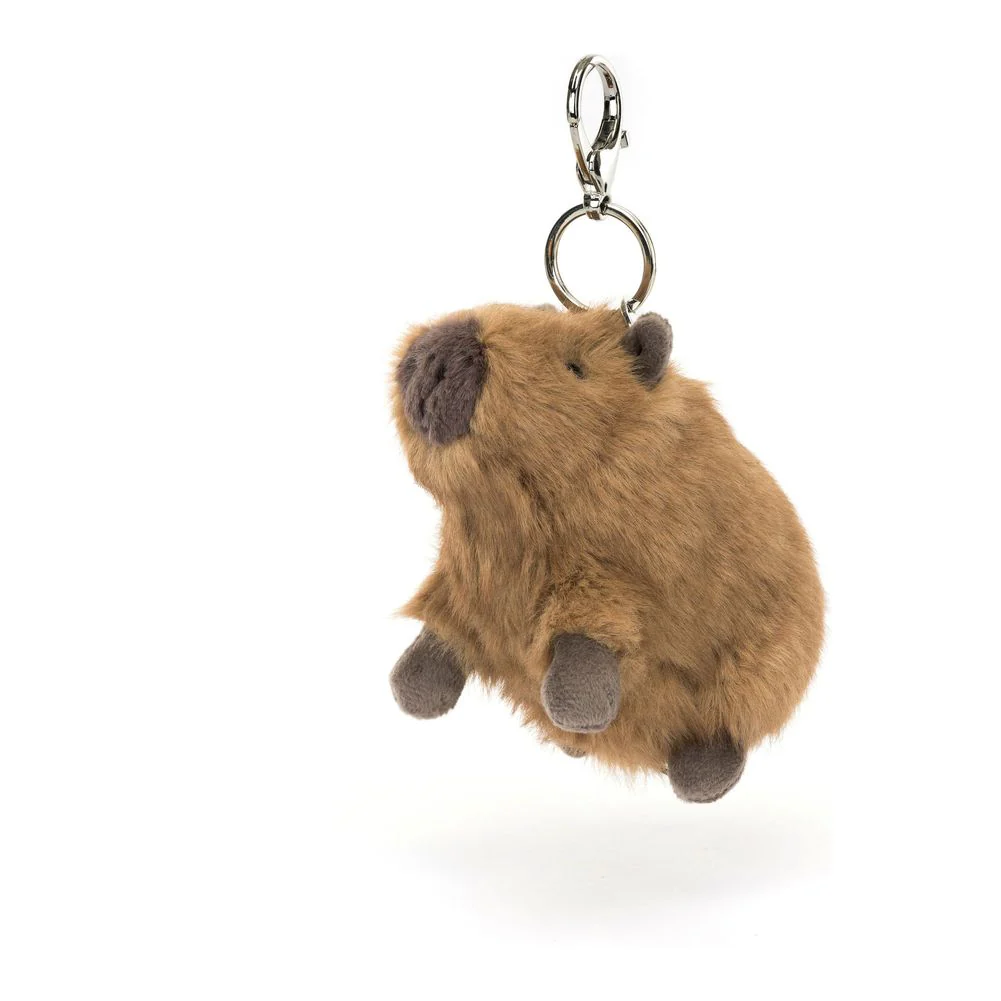 Jellycat Amuseables Bag Charm - Clyde Capybara - Image 6