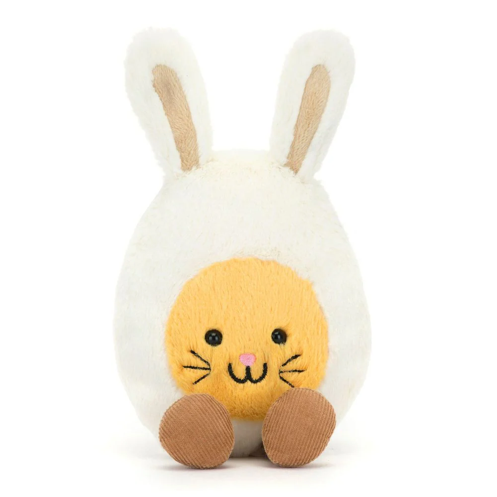 Jellycat Amuseables Boiled Egg Plush Toy - Bunny - Image 2