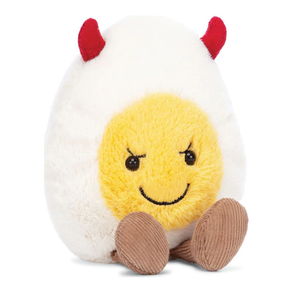 Jellycat Amuseables Boiled Egg Plush Toy - Devilled