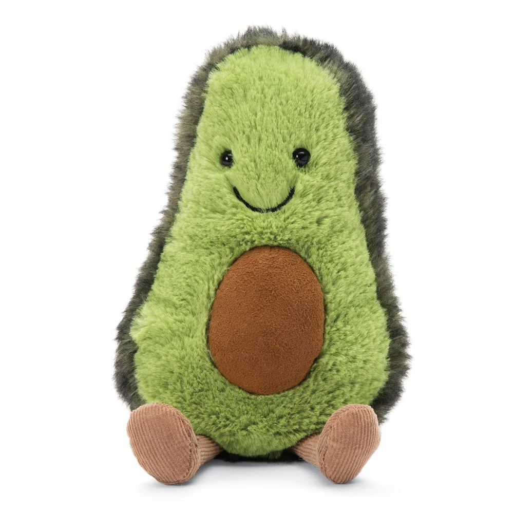 Jellycat Amuseables Plush Toy - Avocado (Small, 8 inch)