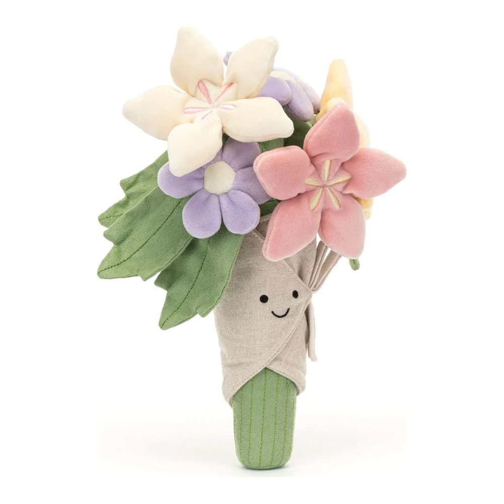 Jellycat Amuseables Plush Toy - Bouquet of Flowers (12 inch)