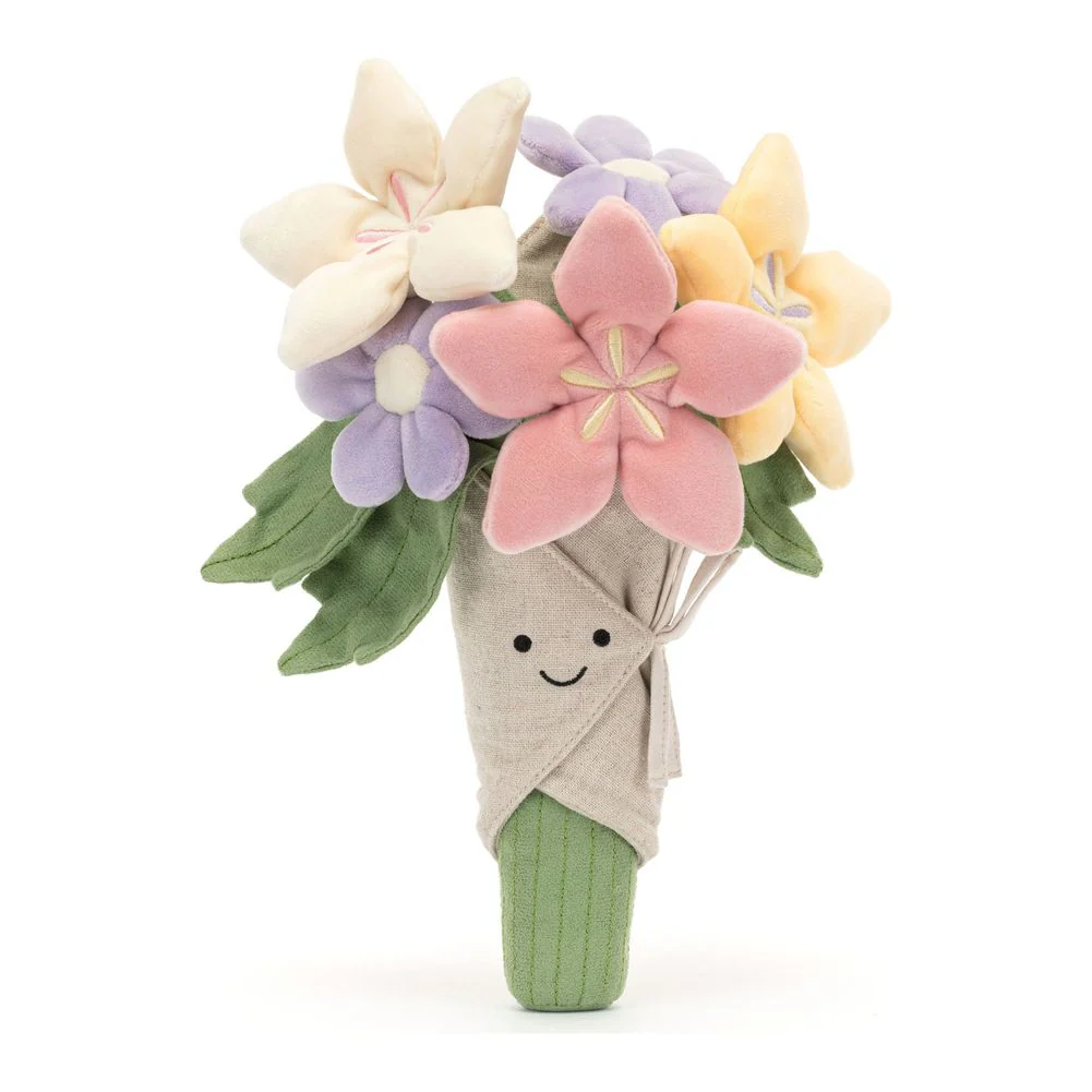 Jellycat Amuseables Plush Toy - Bouquet of Flowers (12 inch) - Image 2