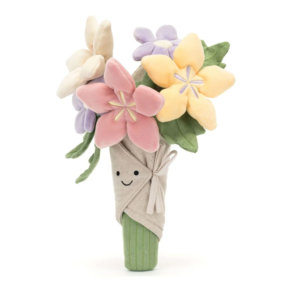 Jellycat Amuseables Plush Toy - Bouquet of Flowers (12 inch) - Image 3