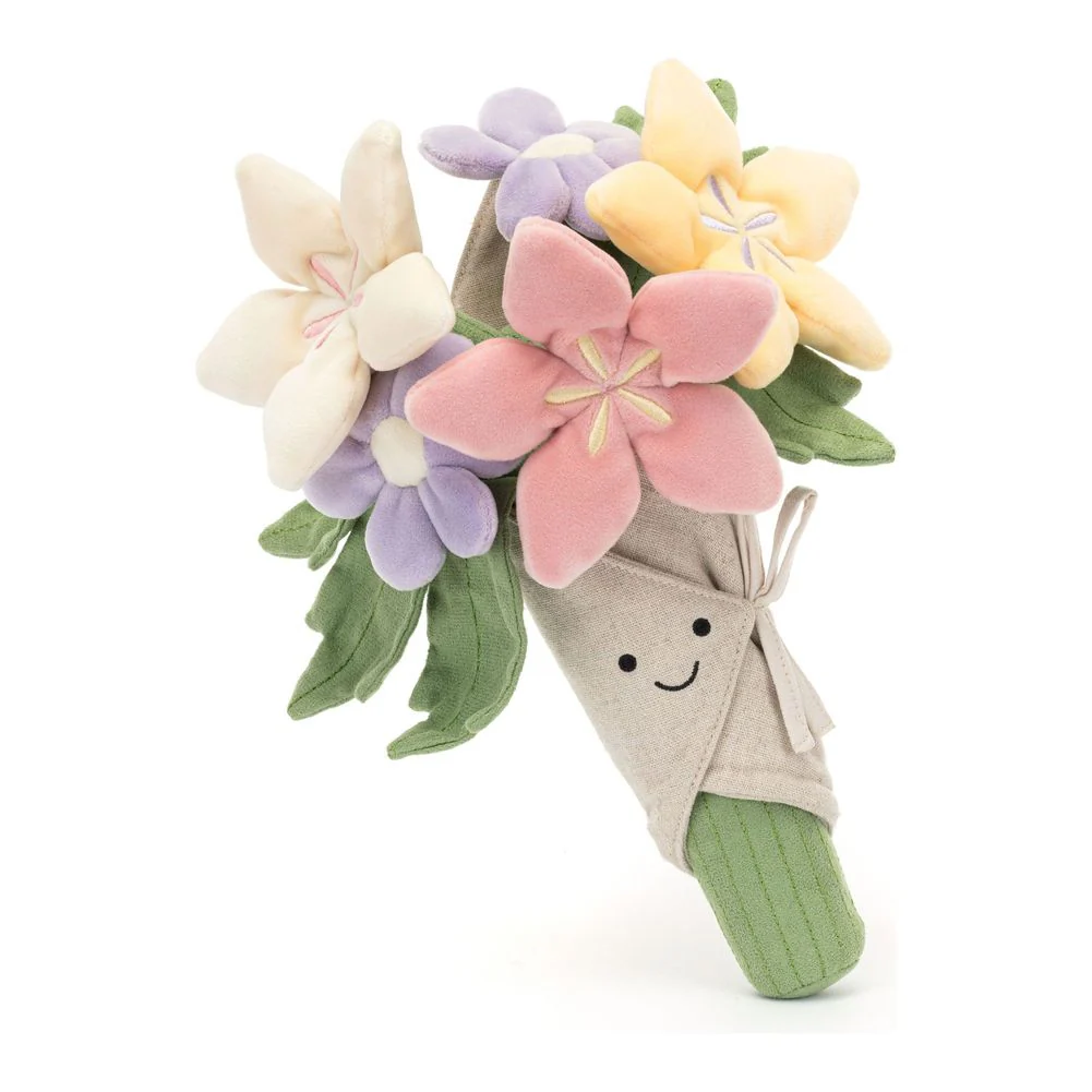 Jellycat Amuseables Plush Toy - Bouquet of Flowers (12 inch) - Image 7