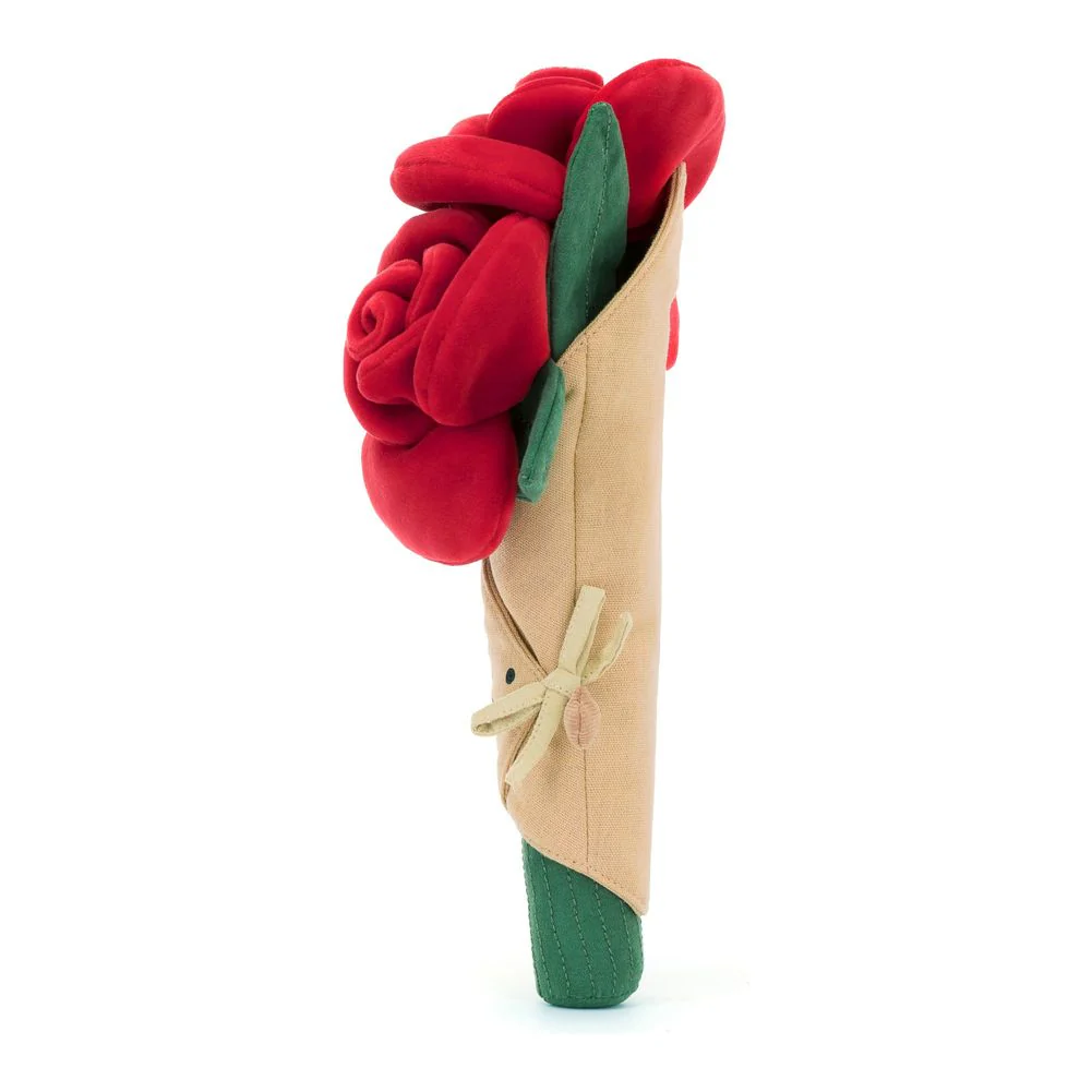 Jellycat Amuseables Plush Toy - Bouquet of Roses (12 inch) - Image 3