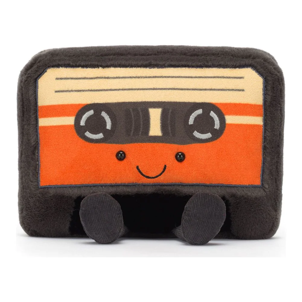 Jellycat Amuseables Plush Toy - Cassette Tape - Image 2