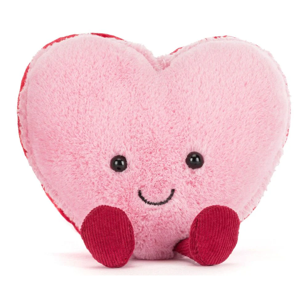 Jellycat Amuseables Plush Toy - Collette Heart Macaron - Image 2