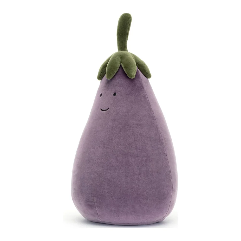 Jellycat Amuseables Plush Toy - Eggplant (Large, 15 inch) - Image 3