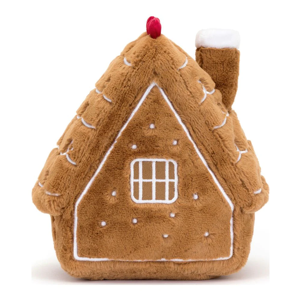 Jellycat Amuseables Plush Toy - Gingerbread House (7 inch) - Image 4