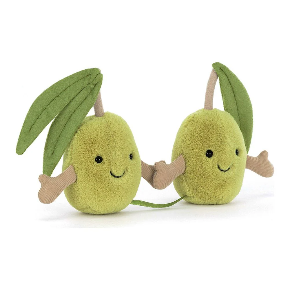 Jellycat Amuseables Plush Toy - Pair of Olives